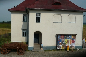 Alte Schule Rudelzhausen für die Gemeinde von Manfred