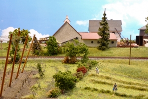 Bauernhof mit Erdkeller von Günter