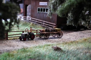 Bahnhof Nandlstadt im Bau von Günter