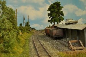 Haltestelle Berg von Manfred